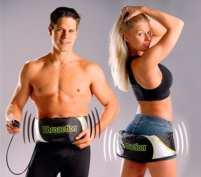 Пояс - масажер для схуднення Vibroaction H0229 Вібромасажер для талії Віброекшн - мініатюра 7