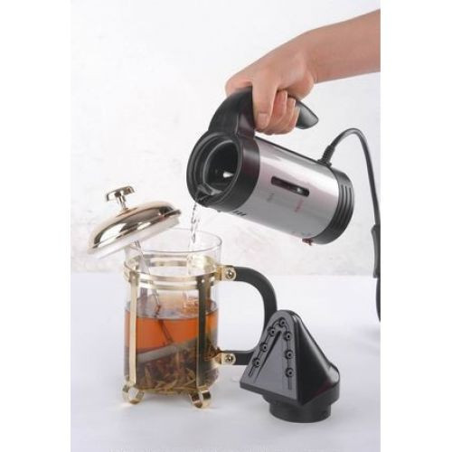 Ручний відпарювач - парова праска A6 Silver 2 в 1: Вертикальний пароочисник для одягу + Переносний міні-чайник, 650W - мініатюра 9