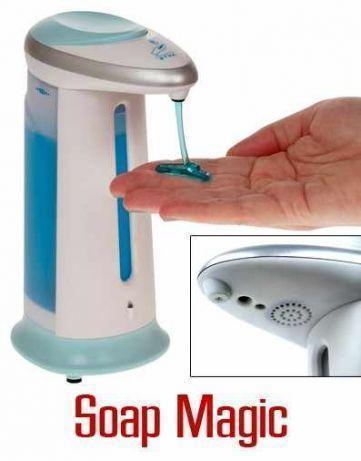 Сенсорна мильниця Soap Magic ∙ Автоматичний дозатор - диспенсер для рідкого мила - мініатюра 7