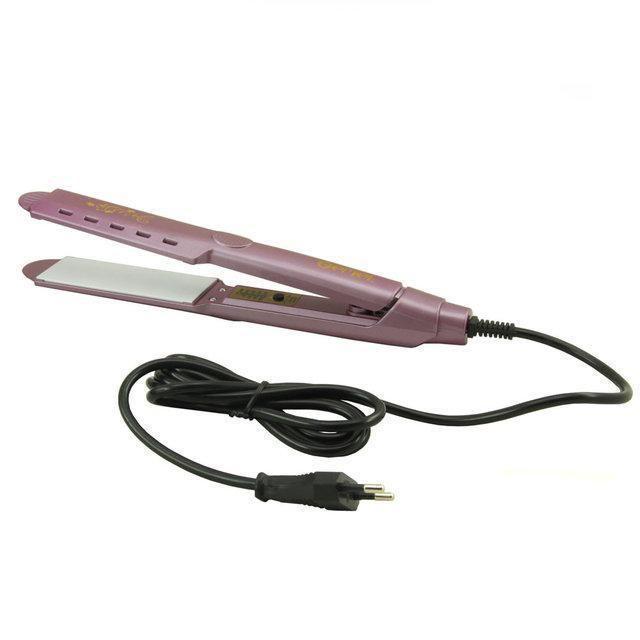 Праска - випрямляч для волосся Gemei GM-2957 Плойка з керамічним покриттям - мініатюра 2