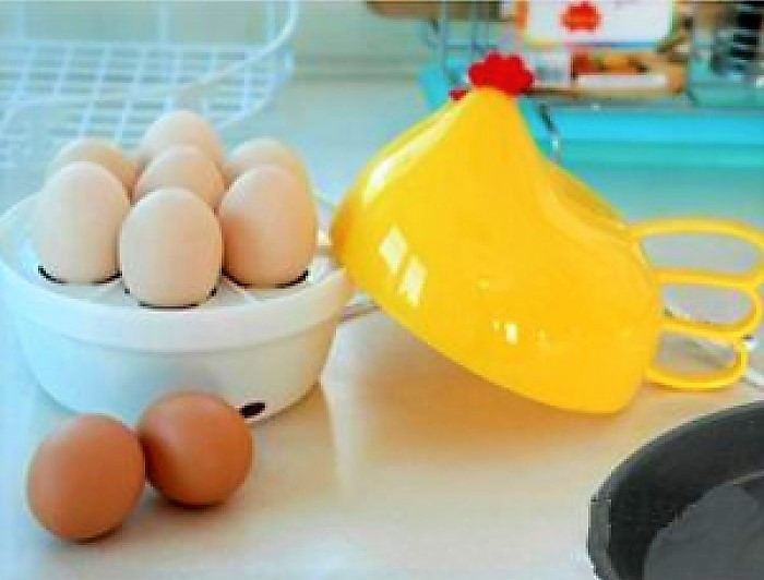 Яйцеварка електрична Курочка Egg Cooker 3106 ∙ Прилад для швидкої варки приготування яєць - мініатюра 5