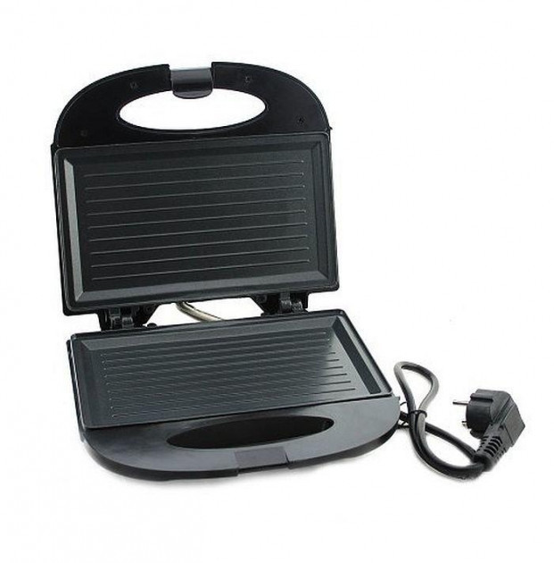 Бутербродниця - сендвічниця Domotec MS 7709 Домашній притискний гриль - мініатюра 2