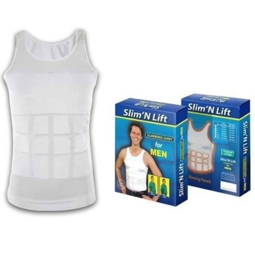 Коригуюча чоловіча майка SLIM N LIFT Чоловіча стягуюча кориктуюча білизна