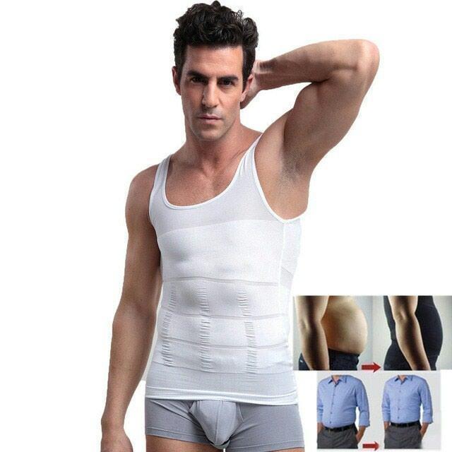 Коригуюча чоловіча майка SLIM N LIFT Чоловіча стягуюча кориктуюча білизна - мініатюра 3