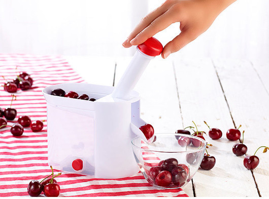 Машинка для видалення кісточок вишні, черешні, оливок Helfer Hoff Cherry and olive corer - мініатюра 3