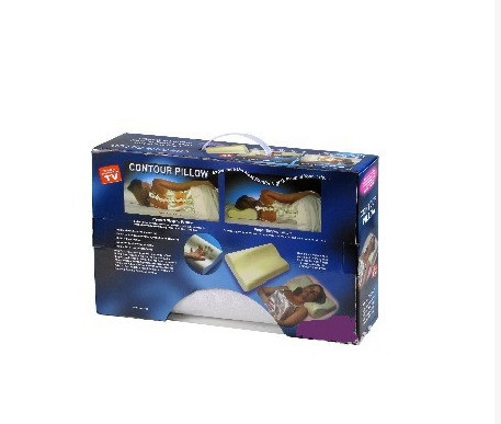 Ортопедична анатомічна подушка з пам'яттю Memory pillow для здорового та міцного сну - мініатюра 2