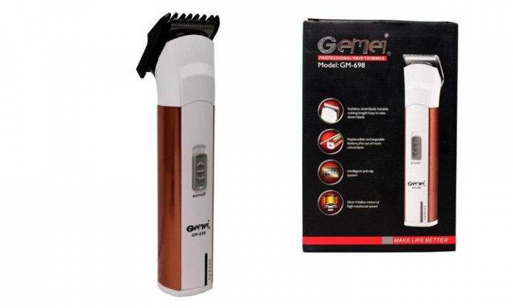 Тример для бороди GEMEI GM 698 чоловіча бритва - мініатюра 6