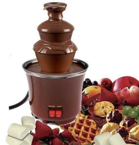 Шоколадний фонтан Фондю Mini Chocolate Fondue Fountain Домашня міні - фондюшниця - мініатюра 6