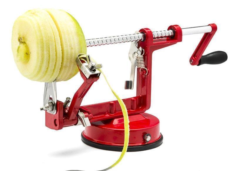 Яблукочистка Core Slice Peel | яблукорізка Спайз Піл | пристрій для чищення та нарізки яблук - мініатюра 2