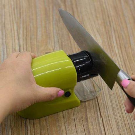 Бездротова універсальна точила для ножів Swifty Sharp Motorized Knife Sharpener Ножеточка Свіфті Шарп - мініатюра 3