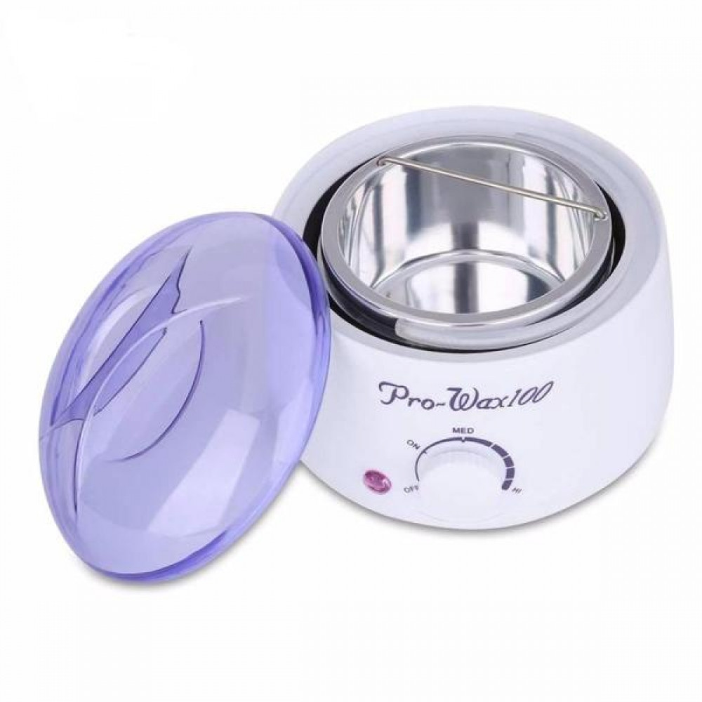 Воскоплав банковий PRO-WAX 100 з терморегулятором для плавлення воску в банці, гранулах, таблетках, 400 мл