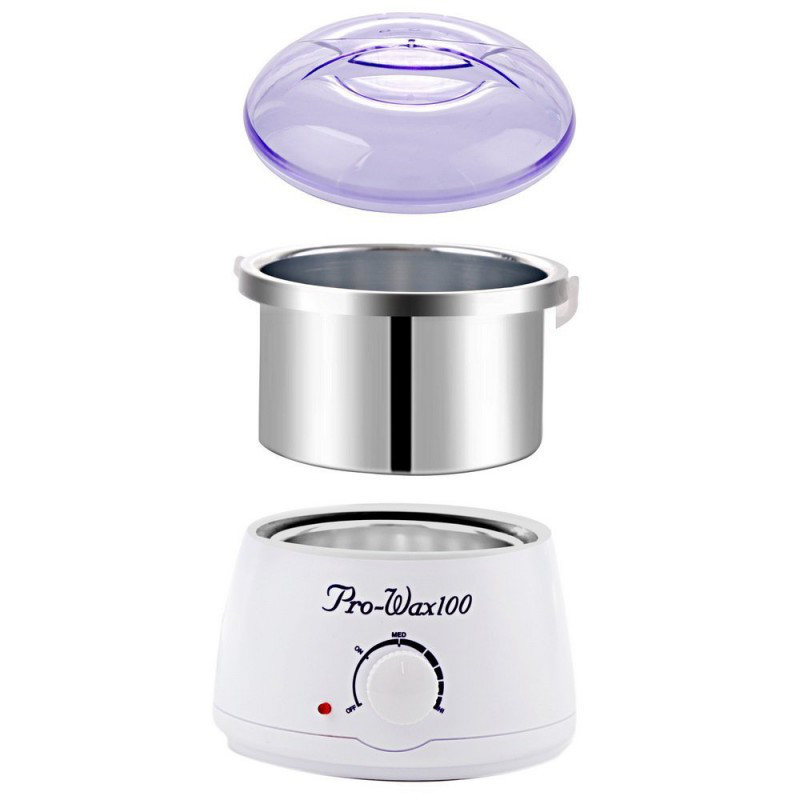 Воскоплав банковий PRO-WAX 100 з терморегулятором для плавлення воску в банці, гранулах, таблетках, 400 мл - мініатюра 5