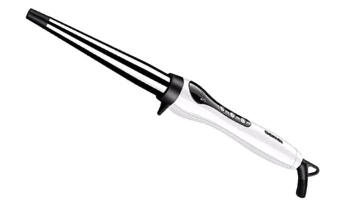 Професійна конусна плойка Gemei GM 403 для спіральної завивки волосся Керамічне покриття