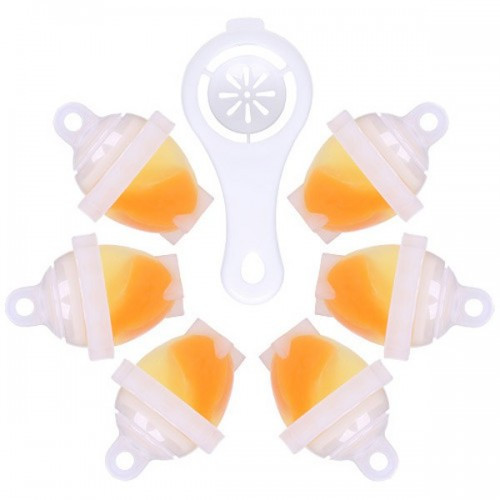 Набір для варіння яєць без шкаралупи Eggies Силіконові форми - яйцеварки, 6 шт - мініатюра 3