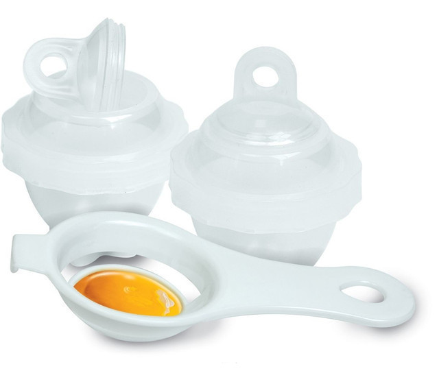 Набір для варіння яєць без шкаралупи Eggies Силіконові форми - яйцеварки, 6 шт - мініатюра 6