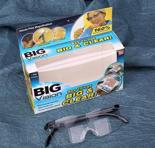 Збільшувальні окуляри - лупа Big Vision 160% - мініатюра 9