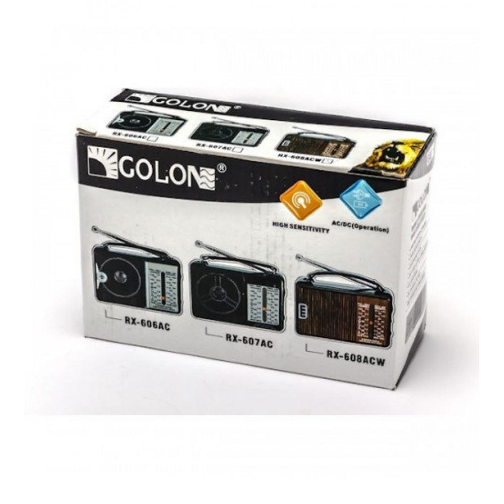 Радіоприймач GOLON RX-608 - мініатюра 3