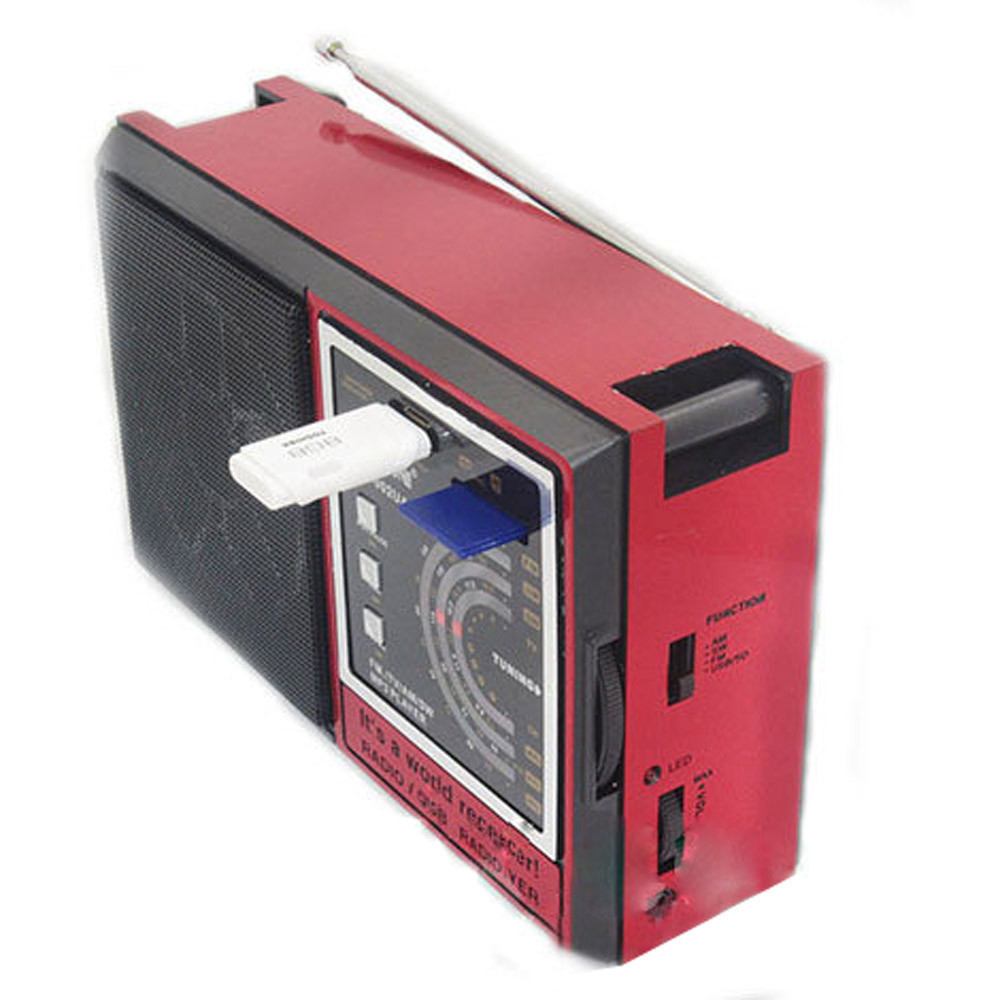 Радіоприймач GOLON RX-002 USB+SD Музична колонка з вбудованим радіо - мініатюра 6