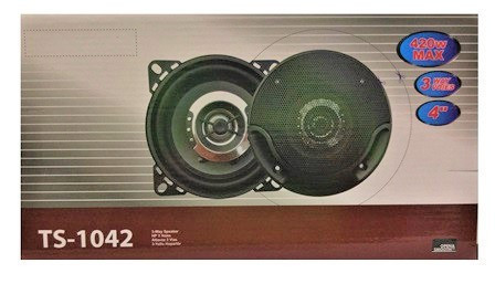 Автоакустика TS 1042 (4, 3-х смуг., 420W) автомобільна акустика динаміки автомобільні колонки - мініатюра 2