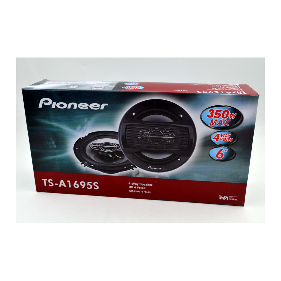 Автоакустика TS-A1695S (6, 2-х смуг., 350W) автомобільна акустика динаміки автомобільні колонки - мініатюра 2