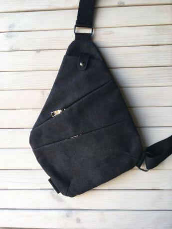 Чоловіча сумка через плече Cross Body Fino Сумка бананка для чоловіків - мініатюра 2