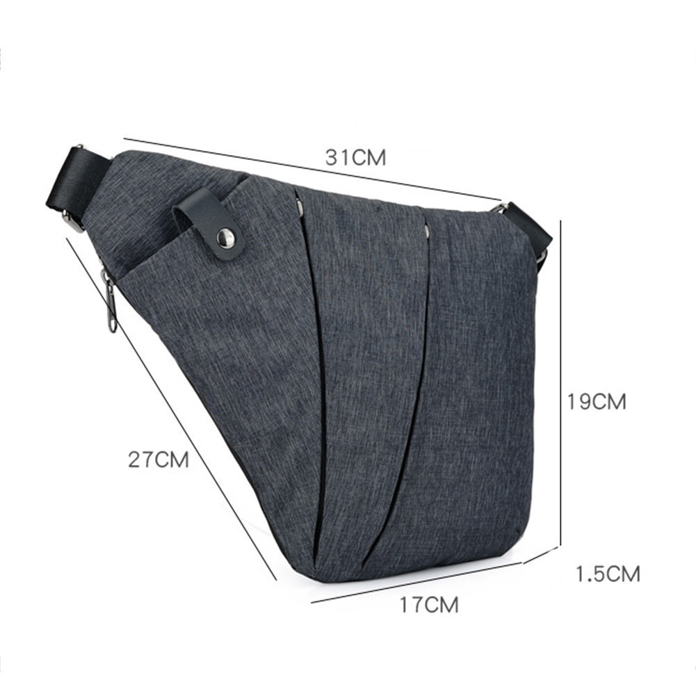 Чоловіча сумка через плече Cross Body Fino Сумка бананка для чоловіків - мініатюра 3