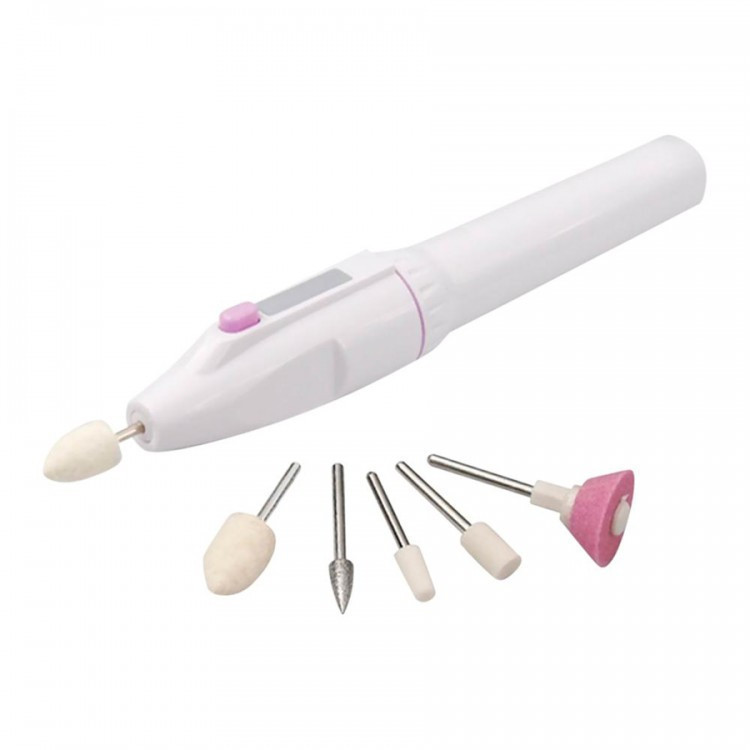 Набір для манікюру та педикюру Pedi Mate, 18 предметів ∙ Комплект пилок для п'ят + Фрезер з насадками - мініатюра 3