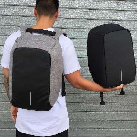 Рюкзак Bobby Антикрадій сірий з USB портом - мініатюра 6