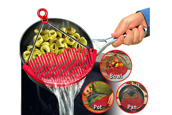 Універсальний друшлаг - накладка для зливу води BETTER STRAINER Друшляк | сито | ситечко