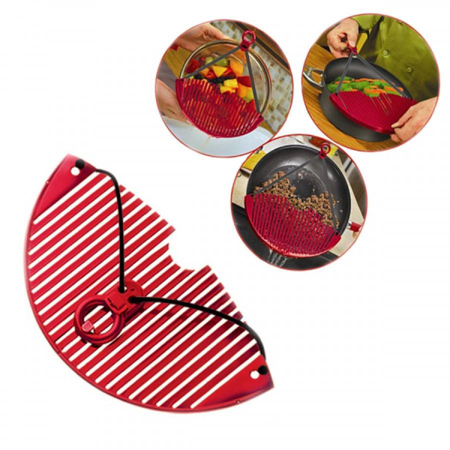 Універсальний друшлаг - накладка для зливу води BETTER STRAINER Друшляк | сито | ситечко - мініатюра 8