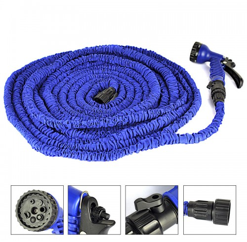 Поливальний шланг X HOSE 60m 200FT ∙ Садовий шланг, що розтягується, для поливу городу - мініатюра 4