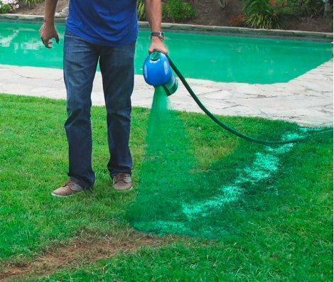 Рідкий газон Hydro Mousse Розпилювач для гідропосіву газону Штучне озеленення - мініатюра 6