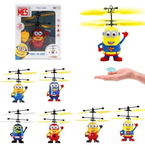 Літаючий Міньйон Дитяча інтерактивна іграшка - мініатюра 2