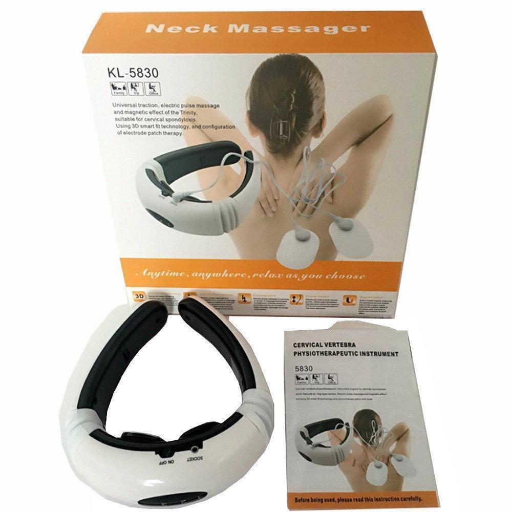 Масажер - міостимулятор для шиї Neck Massager - мініатюра 2