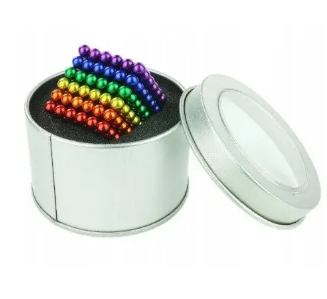 Неокуб NeoCube "Райдуга" Головоломка Магнітні кульки 3 мм, 216 кульок - мініатюра 3