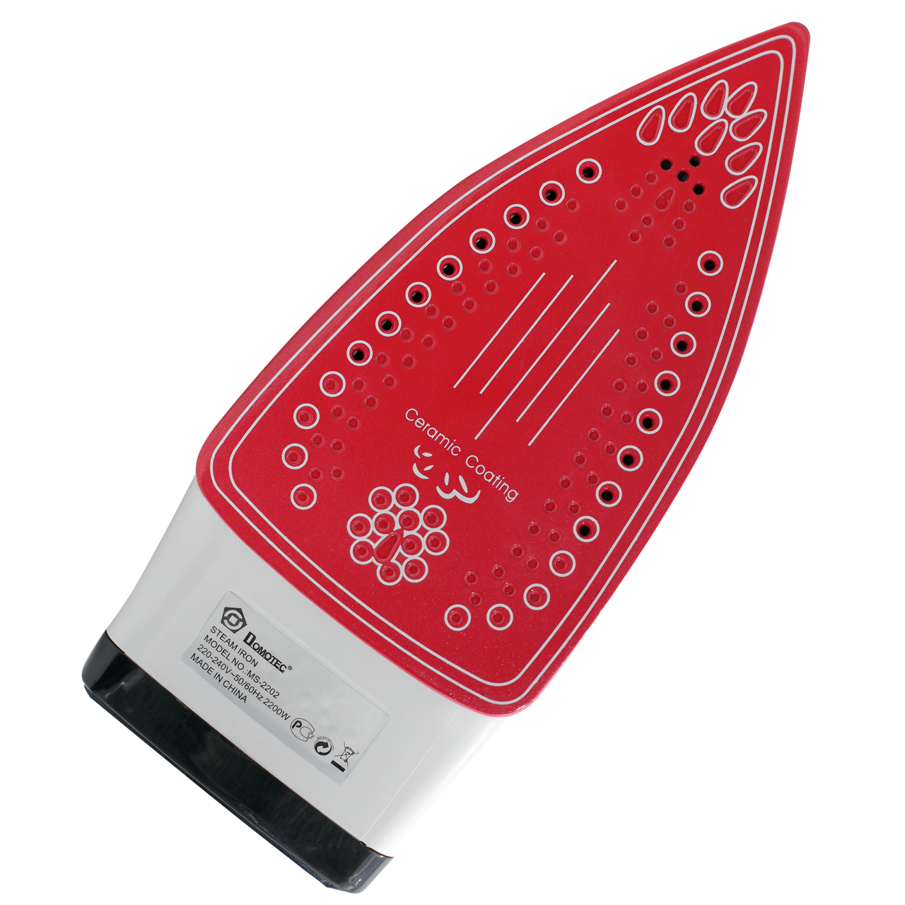 Праска Domotec MS 2202 з керамічною підошвою, 2200W - мініатюра 4