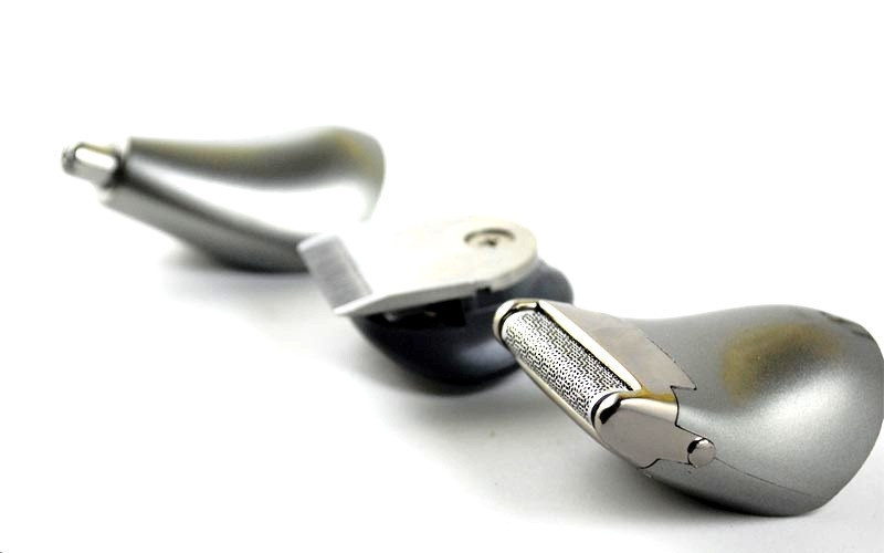 Набір для стрижки волосся та бороди Gemei GM 580 4 в 1 Електробритва триммер - машинка - мініатюра 2