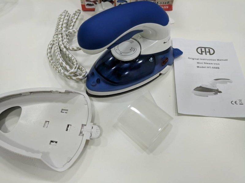 Дорожня праска відпарювач Horton HT 558 B - мініатюра 2