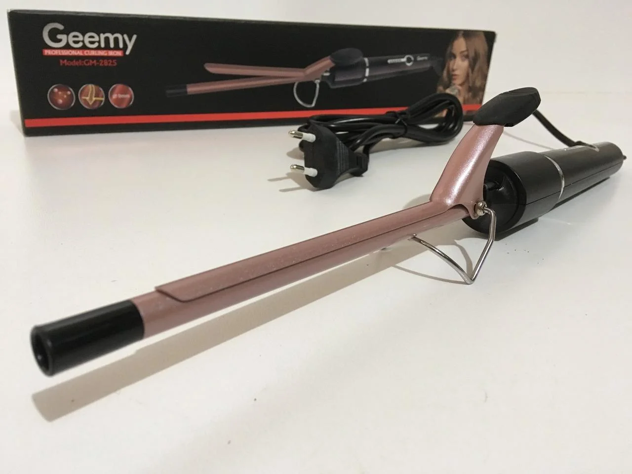 Професійна плойка афро-кучері Gemmy GM-2825 | Дрібна накрутка | Турмалінове покриття - мініатюра 5