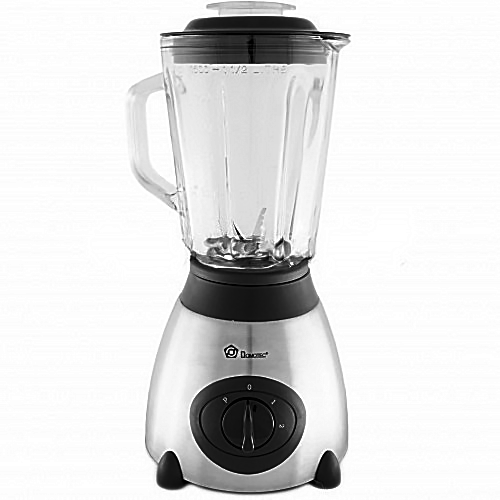 Стаціонарний блендер з кавомолкою Domotec MS-6609 1000w - мініатюра 2