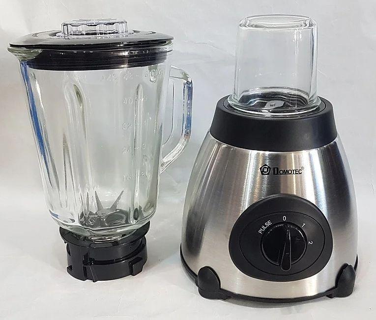 Стаціонарний блендер з кавомолкою Domotec MS-6609 1000w - мініатюра 6