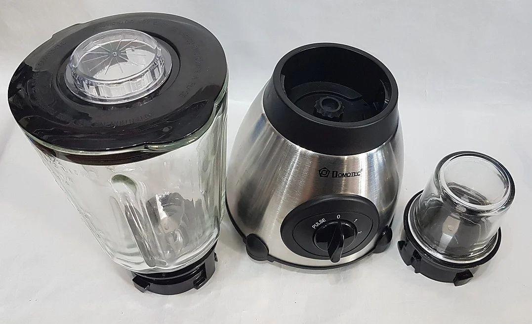 Стаціонарний блендер з кавомолкою Domotec MS-6609 1000w - мініатюра 7