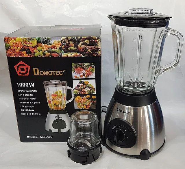 Стаціонарний блендер з кавомолкою Domotec MS-6609 1000w - мініатюра 8