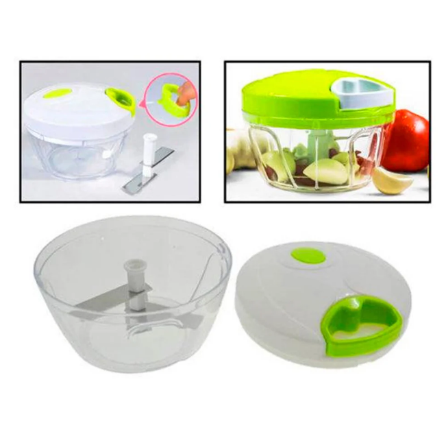 Механічний кухонний подрібнювач Easy Spin Cutter - мініатюра 7