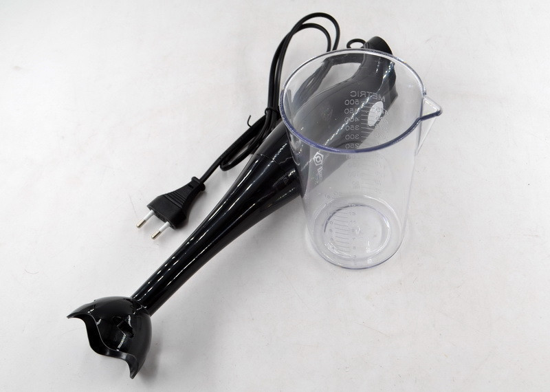 Блендер із чашею Domotec MS-5105 ручний занурювальний подрібнювач, 400 Вт - мініатюра 3