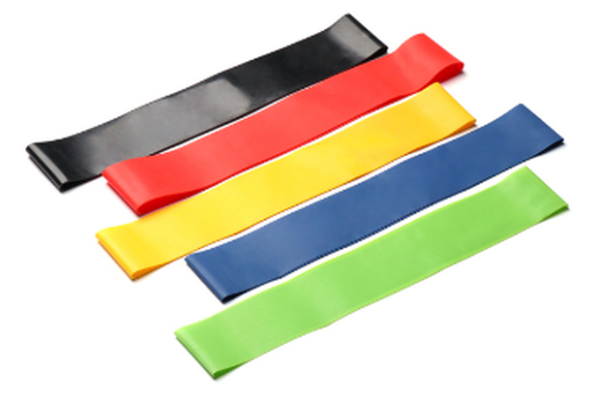 Набір фітнес резинок для кросфіту, 5 шт | Спортивні гумки - еспандери для фітнесу