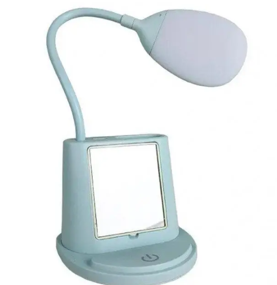 Настільна світлодіодна смарт-лампа 3в1 з вбудованим акумулятором та PowerBank - мініатюра 3