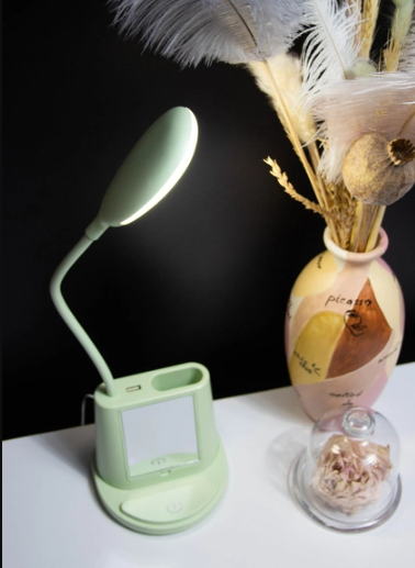 Настільна світлодіодна смарт-лампа 3в1 з вбудованим акумулятором та PowerBank - мініатюра 9