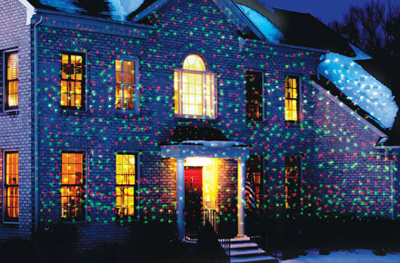 Лазерний проектор Star Shower metal для дому з пультом Світлова установка Новорічне освітлення будинку - мініатюра 3