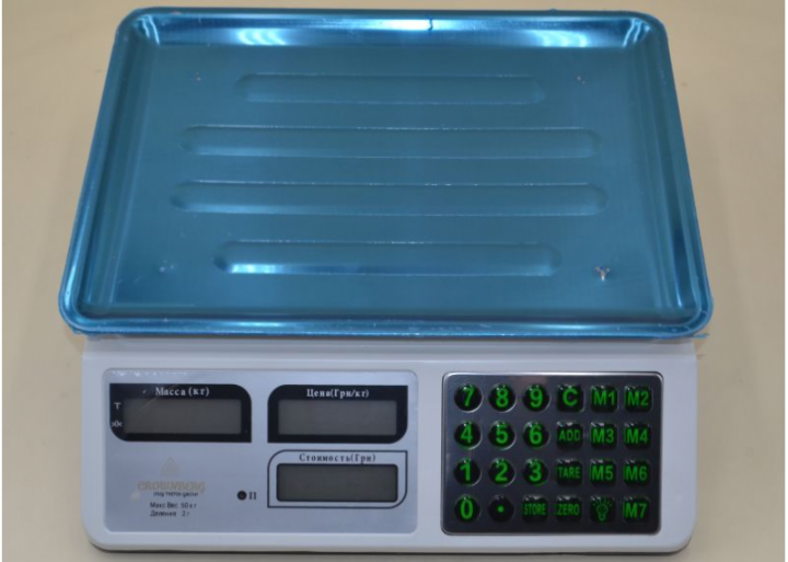 Ваги торговельні електронні Crownberg CB-5006 до 50 кг - мініатюра 3